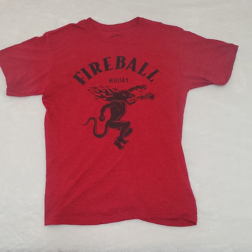 Fireball Whiskey T-Shirt Medium